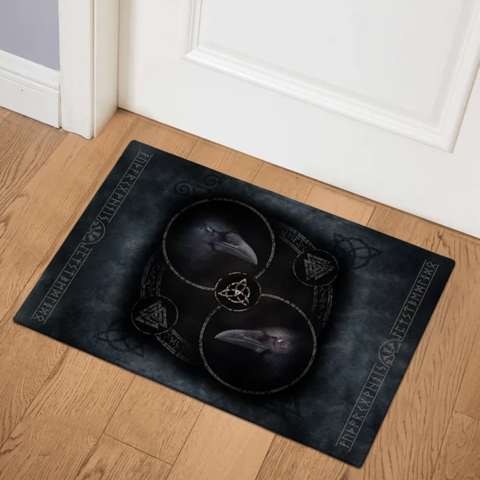 Viking Doormat – Viking Raven Legendary Welcome