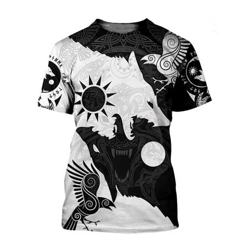 Wolves & Crows Viking T-shirt